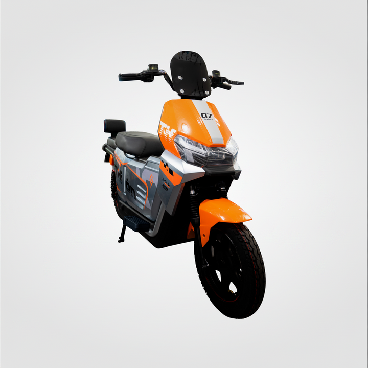 Tifon naranja con gris