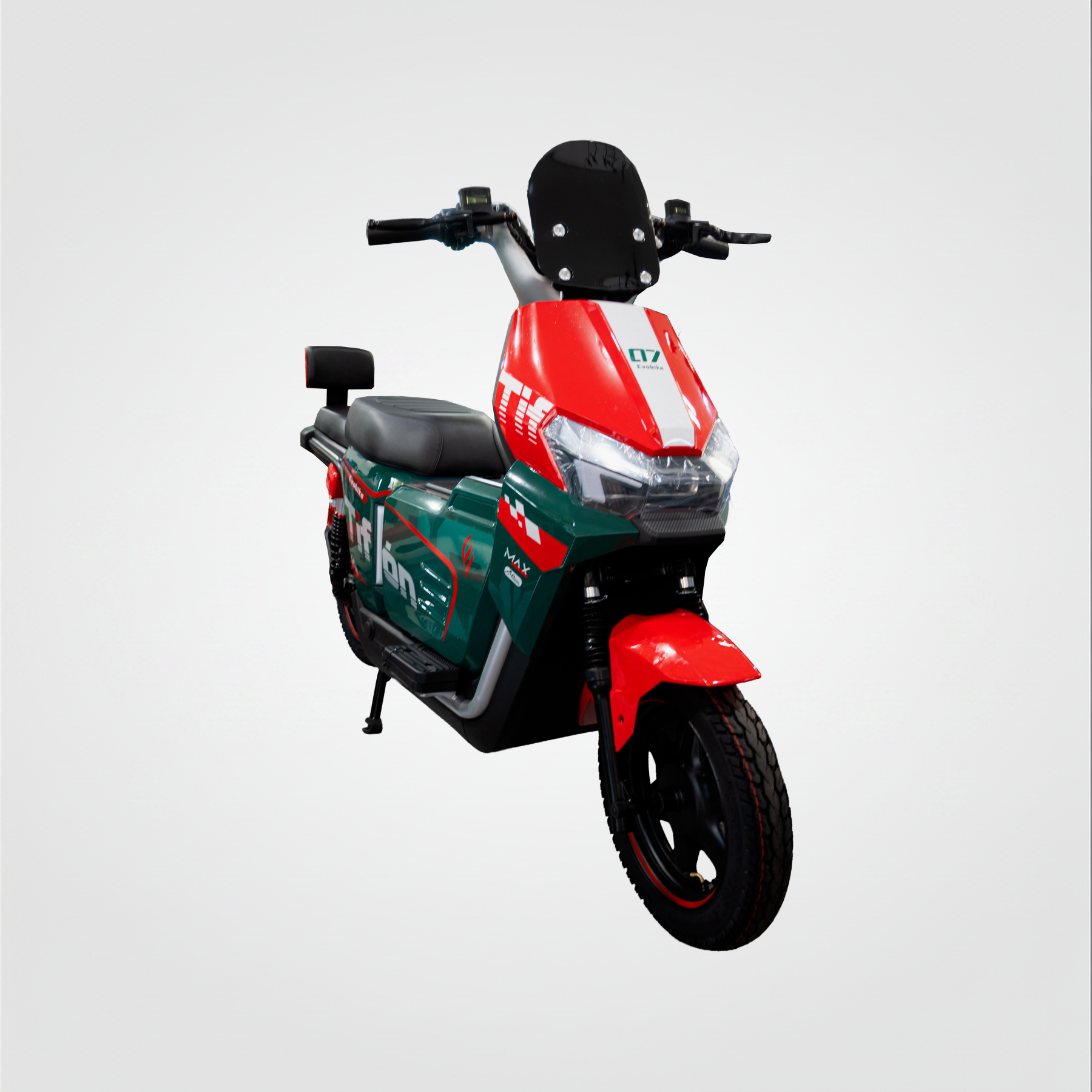 Tifon roja con verde