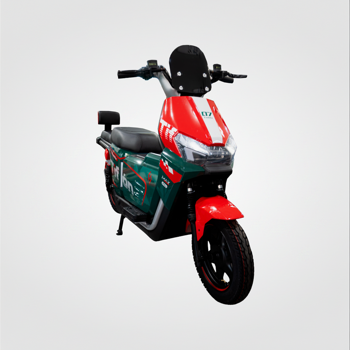 Tifon roja con verde