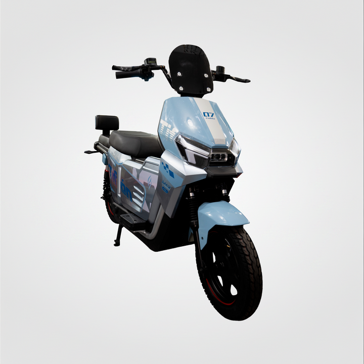 tifon azul con blanco