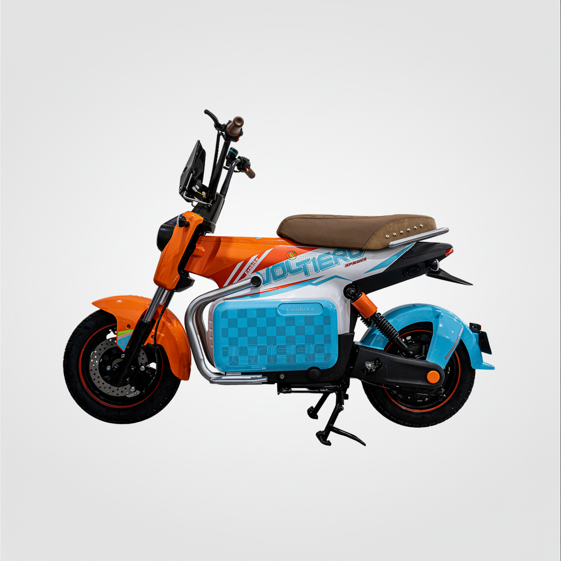 Voltiero naranja azul tipo uno