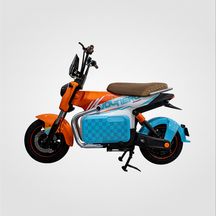 Voltiero naranja azul tipo uno