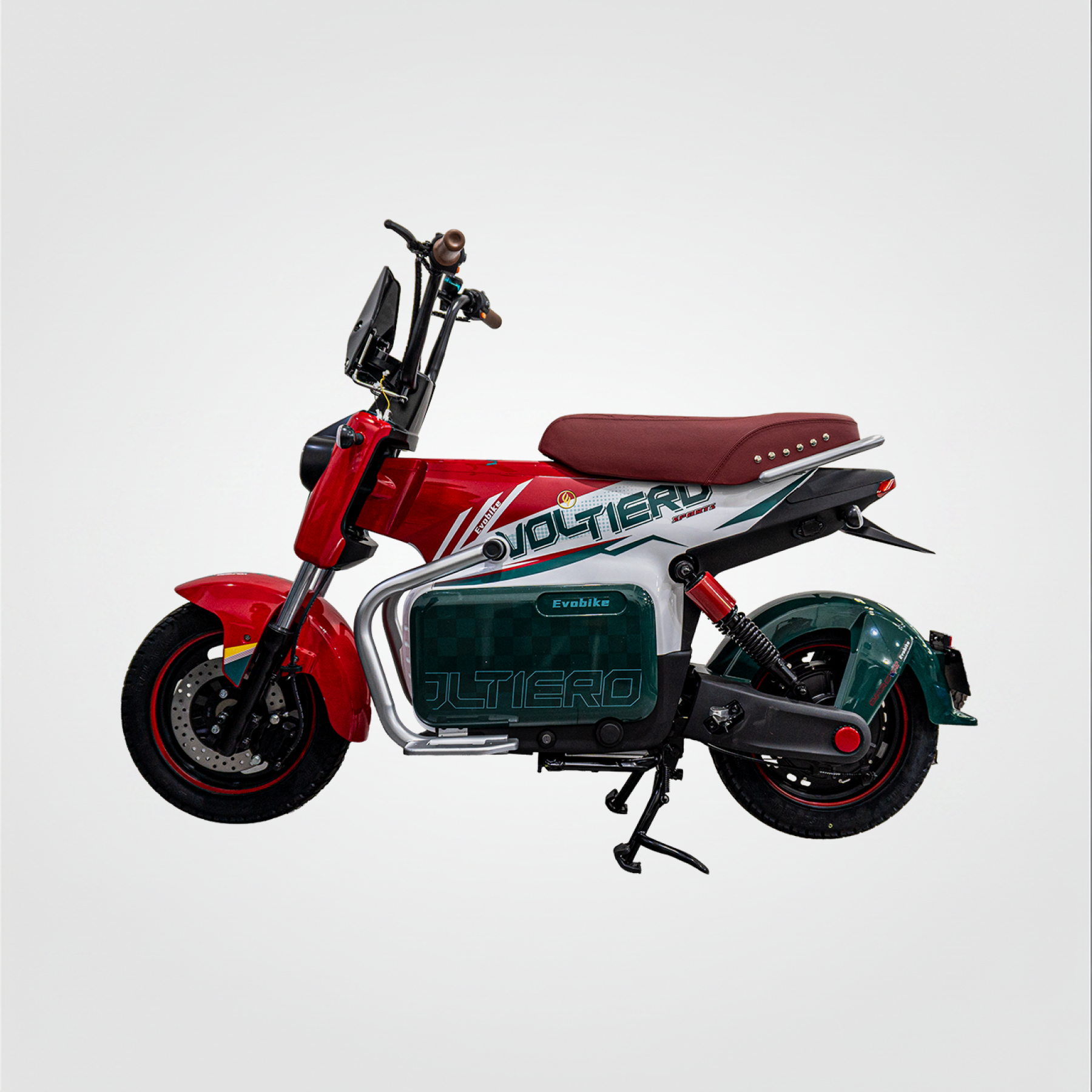 Voltiero rojo verde tipo uno